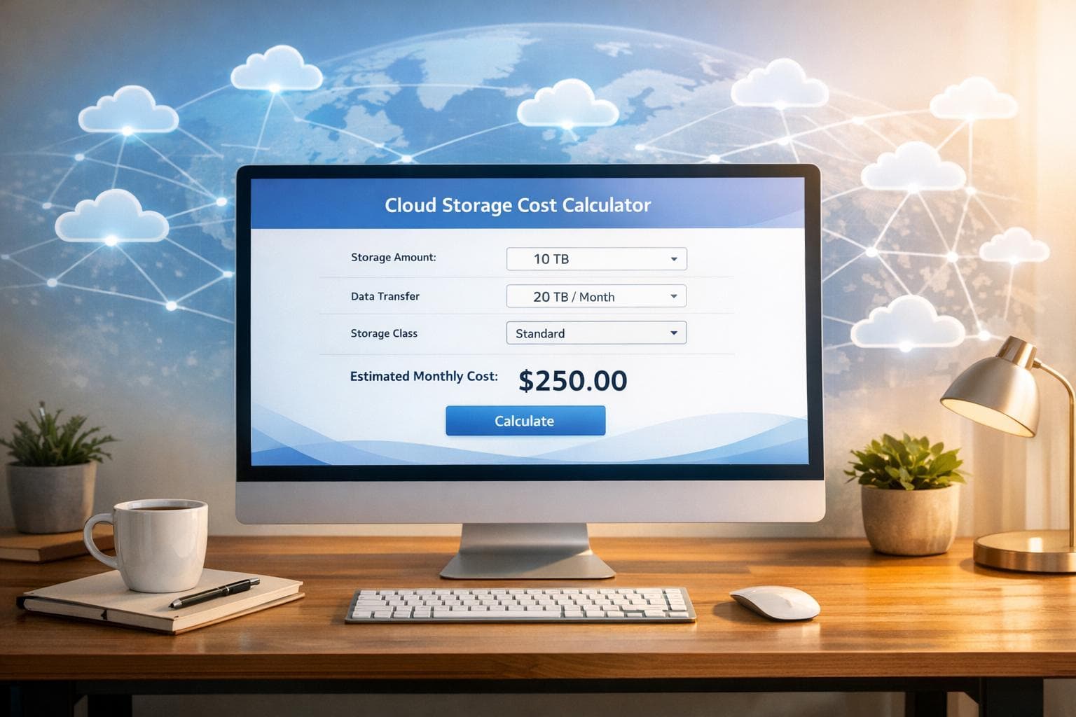 Cloud Data Storage Cost Converter