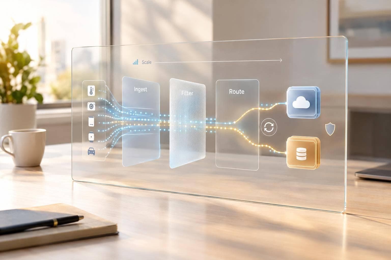 How AWS IoT Core Processes IoT Event Streams
